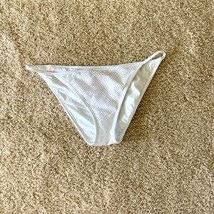 Victoria Secret white mesh bikini bottoms!